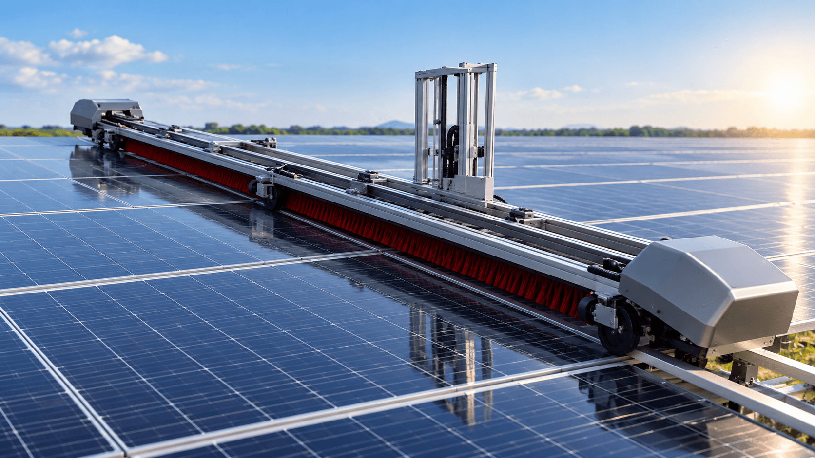 Solar Panel Cleaning Robot